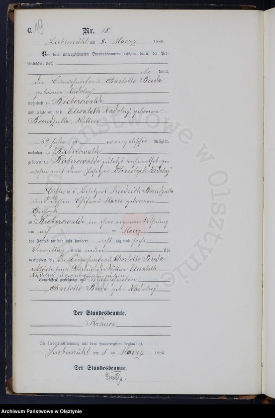 image.from.unit.number "Sterbe-Neben-Register Nr 1 - 153"