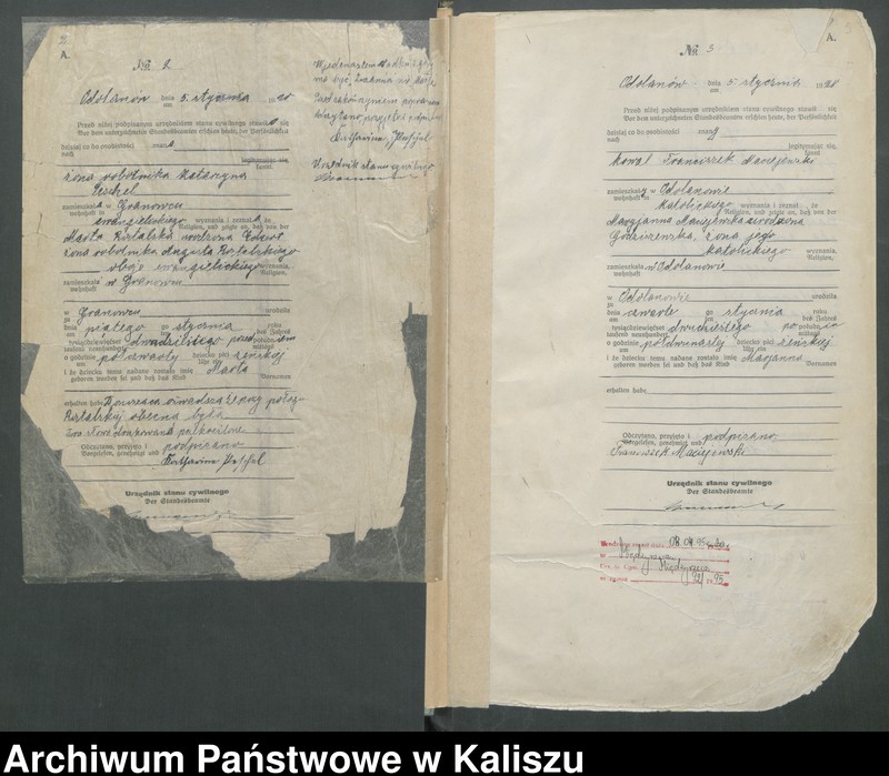 image.from.unit.number "Księga aktów urodzenia (pierwopis)"