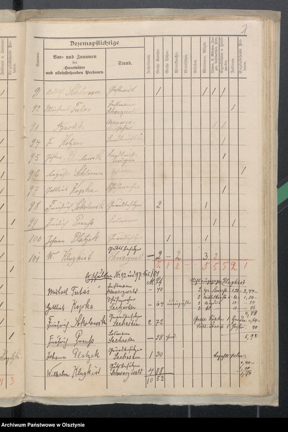 image.from.unit.number "Nachweisungen der Kirchendecems aus dem Kirchspiel Seehesten"