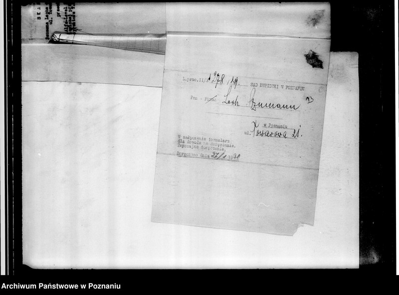 Obraz 17 z jednostki "Związek Pracowników Umysłowych - sprawa sporna L. Szuman c/a Tow. Alfa-Laval - spółka z o.o.- akta procesowe"