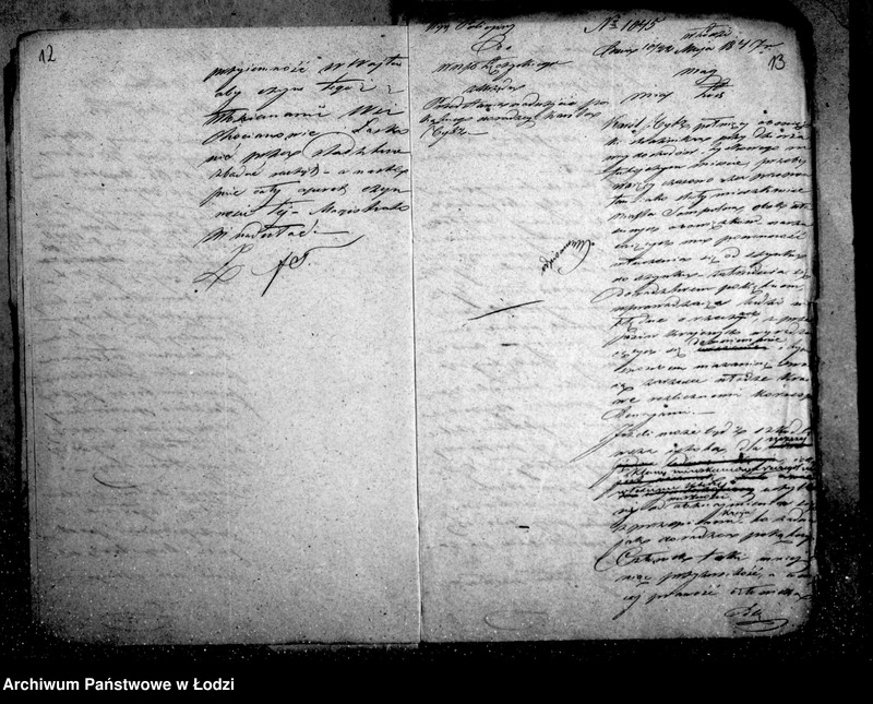 Obraz 13 z jednostki "Akta tyczące się pokątnych doradców"