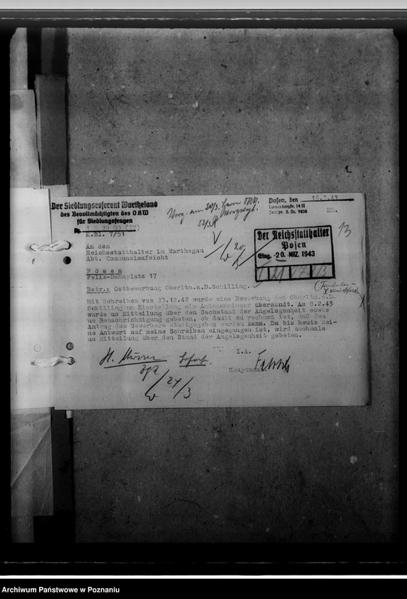 Obraz 17 z jednostki "Schilling und Seifert - komisarz obwodowy"