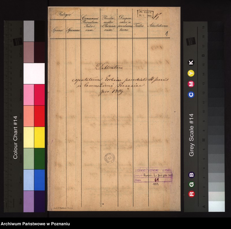 Obraz 2 z jednostki "Księga małżeństw"