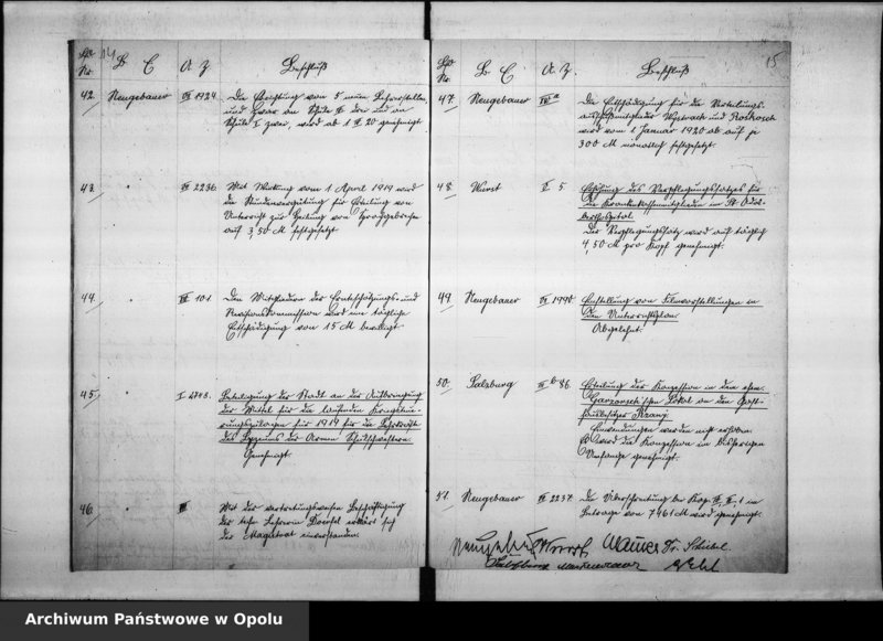 Obraz 12 z jednostki "Magistrats - Sitzungs - Protokoll-Buch 1920"