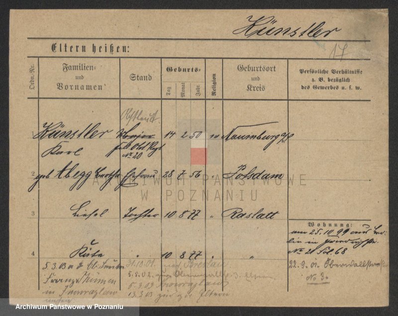 Obraz 17 z jednostki "Kinski - Kirstok"