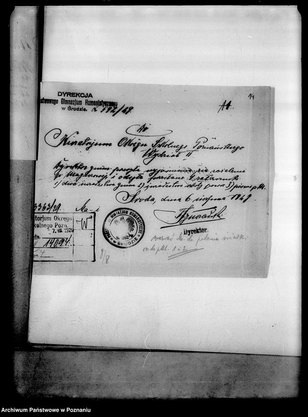 Obraz 18 z jednostki "Państwowe Gimnazjum Humanistyczne- Środa"