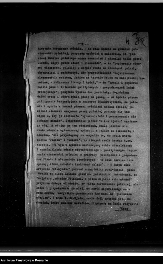 Obraz 8 z jednostki "Sprawozdania sytuacyjne miesięczne za miesiące czerwiec, lipiec, sierpień, wrzesień, październik, listopad 1923 r."