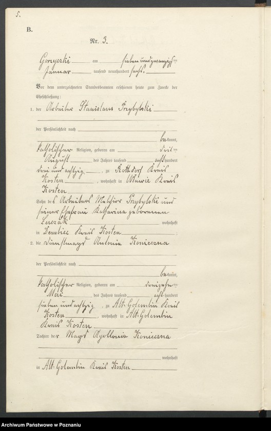 Obraz 7 z jednostki "Heiraths-Haupt-Register"