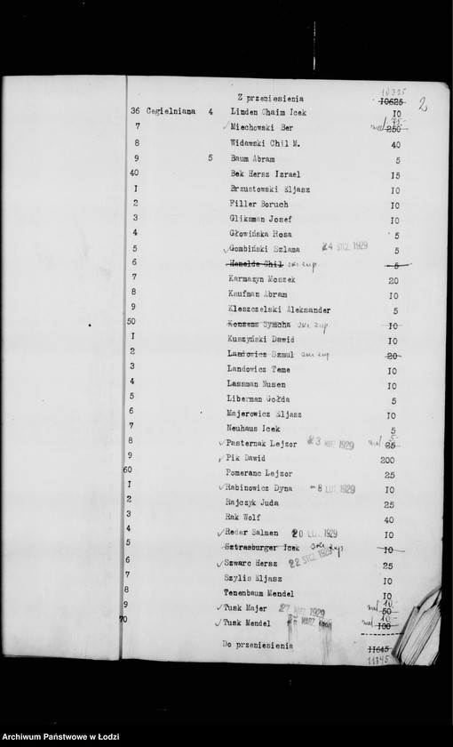 Obraz 5 z jednostki "Rejestr poborczy"