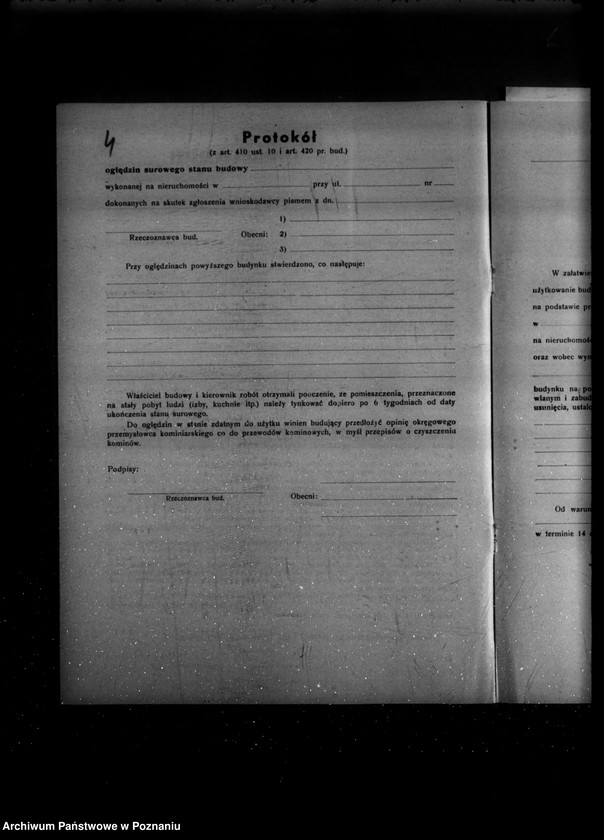 Obraz 8 z jednostki "/Zatwierdzenie budowy zakładu przemysłowego Rolniczej Spółki Olejarskiej Spółka z o. o. w Szamotułach/"