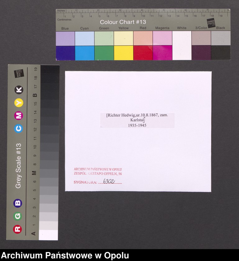 Obraz 2 z jednostki "[Richter Hedwig, ur.10.8.1867, zam. Karlstal]"