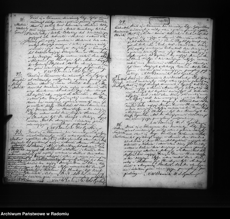 image.from.unit.number "Duplikat akt religijno cywilnych urodzonych, zaślubionych i zmarłych w parafii Głowaczów w roku 1866"