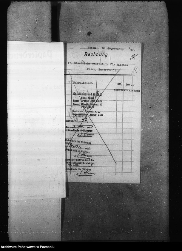 Obraz 16 z jednostki "Einrichtung der Oberschulen"