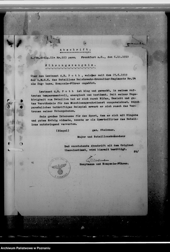 Obraz 10 z jednostki "Poth, Emil - burmistrz"