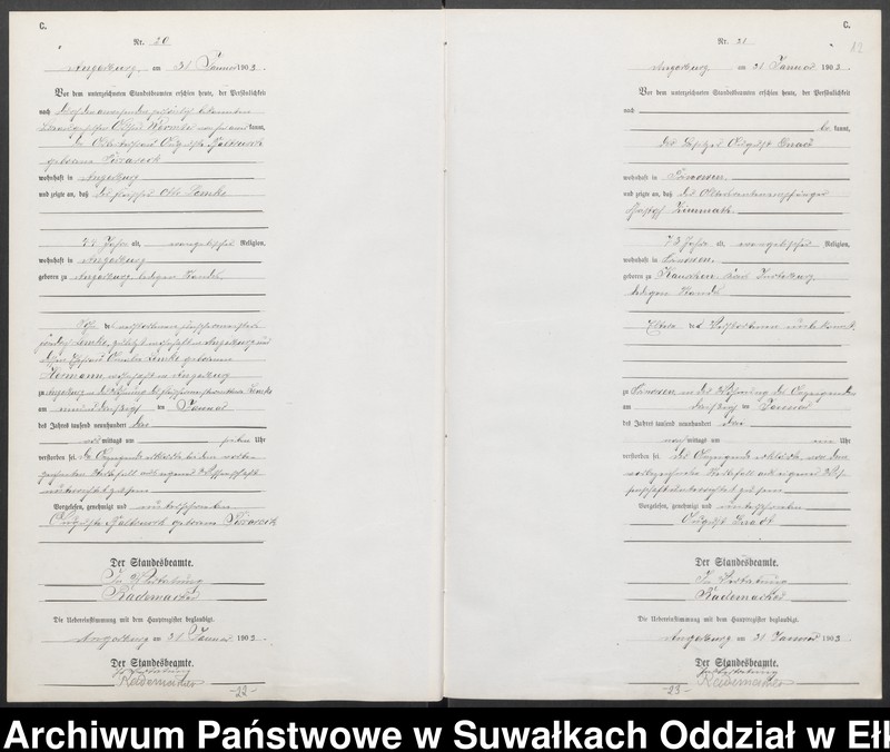 image.from.unit.number "Sterbe-Neben-Register des Preussischen Standes-Amtes Angerburg Kreis Angerburg"