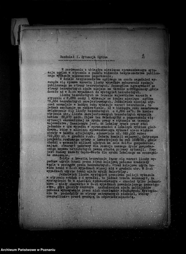 Obraz 6 z jednostki "Sprawozdania ze stanu bezpieczeństwa za miesiąc styczeń-luty-marzec 1938 r."