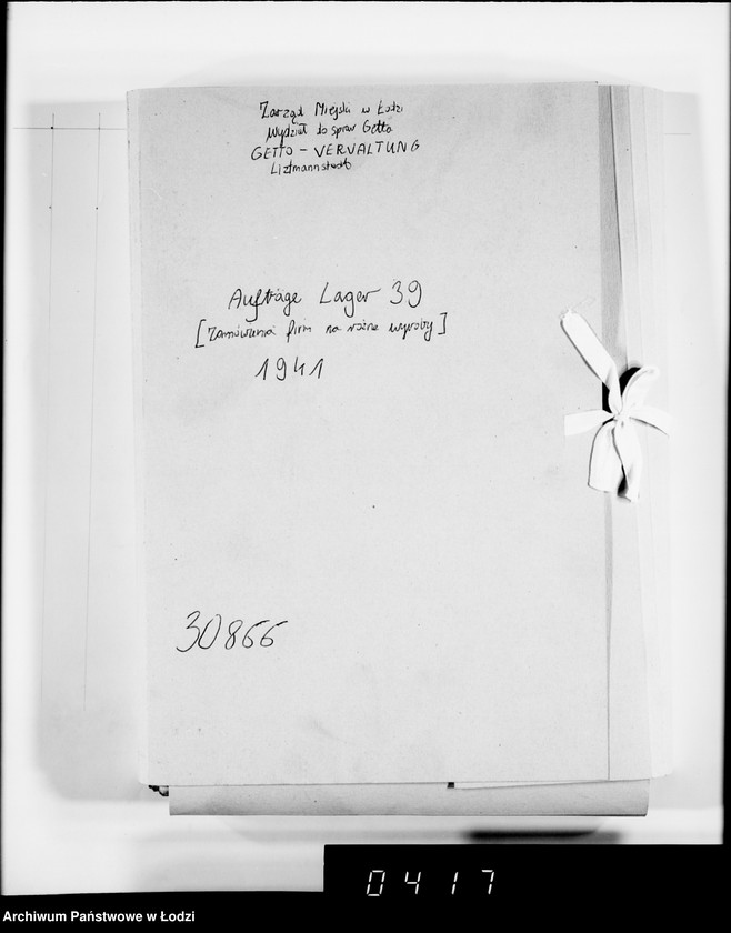 Obraz 4 z jednostki "Aufträge Lager 39. [Zamówienia firm na różne wyroby]"