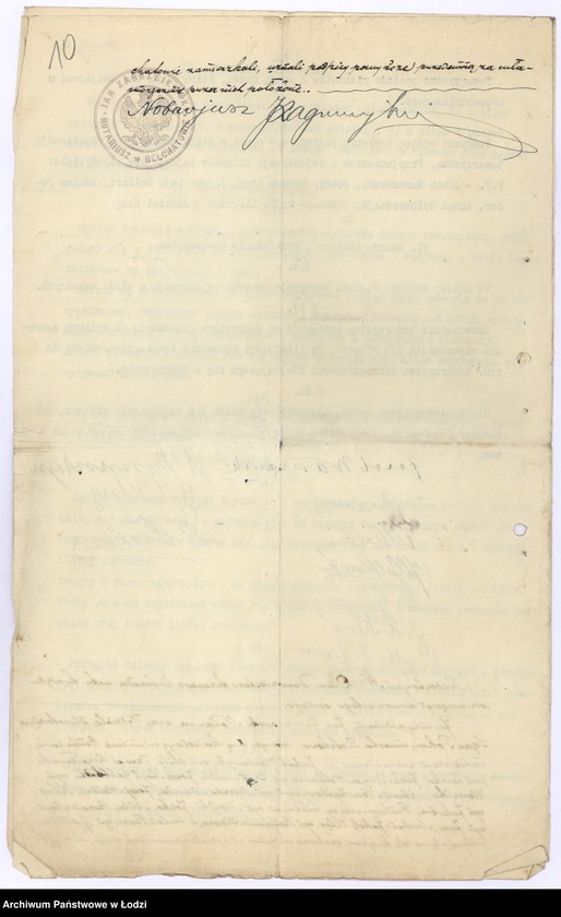 Obraz 13 z jednostki "T-wo Pomocy Biednym Żydom "Bikur-Cholim" w Bełchatowie pow. piotrkowski"