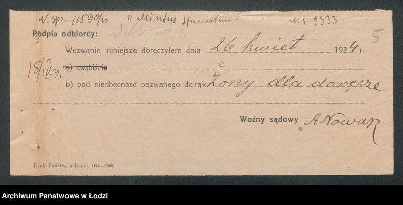 Obraz 7 z jednostki "Stanisław Mintus- sklep rzeźniczy"