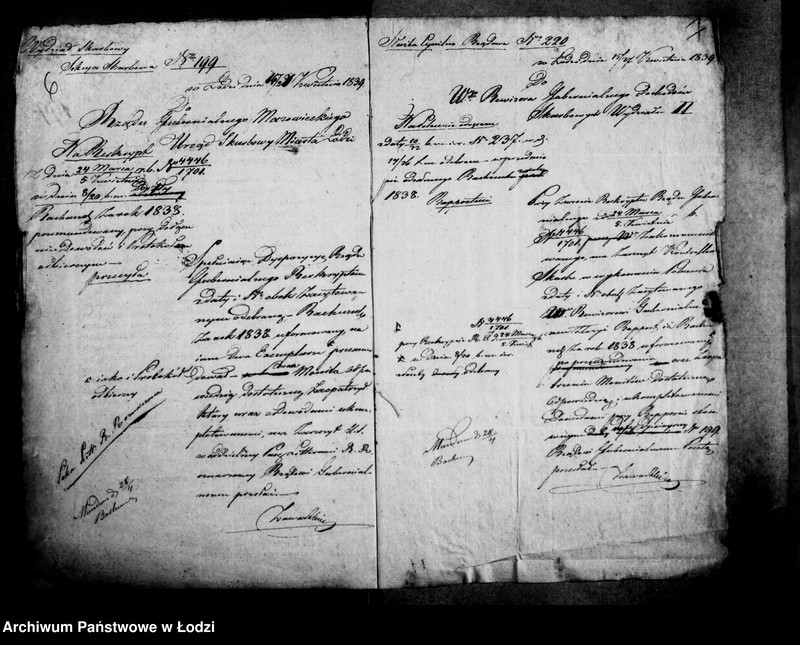 Obraz 10 z jednostki "Akta tyczące się rachunków rocznych za lata 1840"