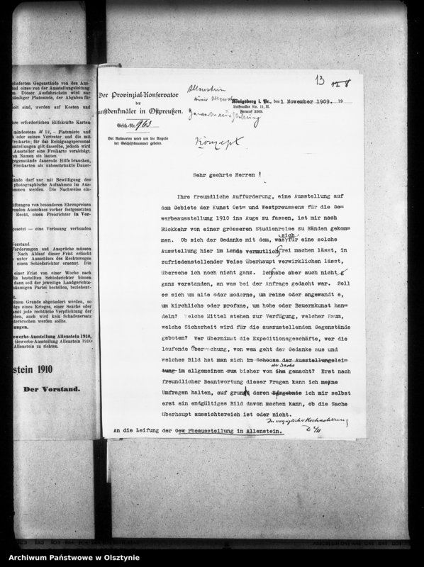 image.from.unit.number "Allenstein, Gewerbeausstellung 1910"