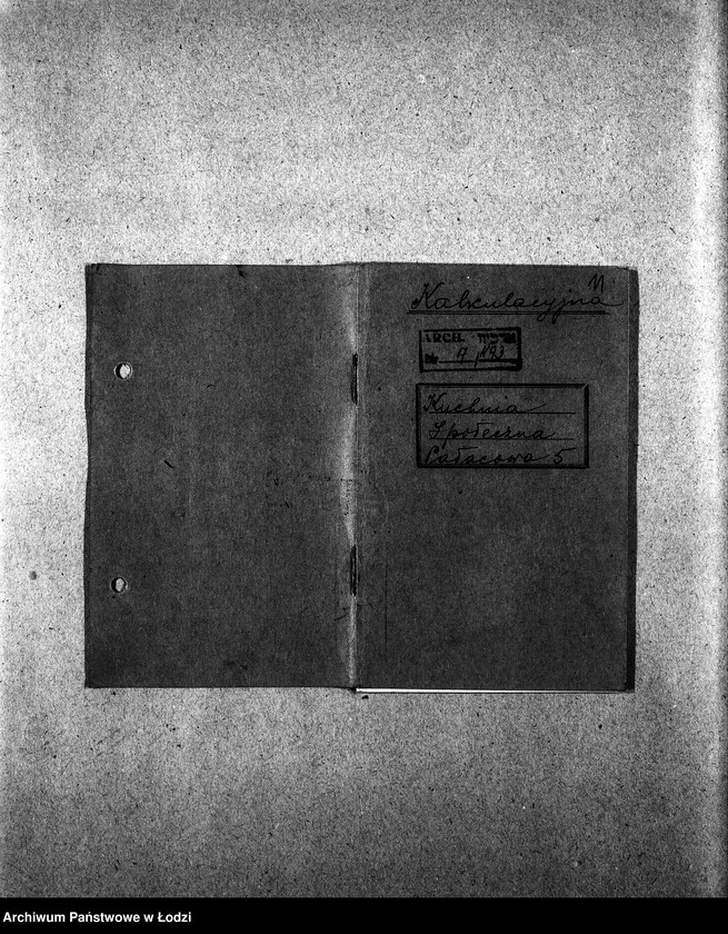 Obraz 14 z jednostki "[Kuchnia nr 93, przy ul. Pałacowa 5. Działalność kuchni, personel, konsumenci, kontrole]"