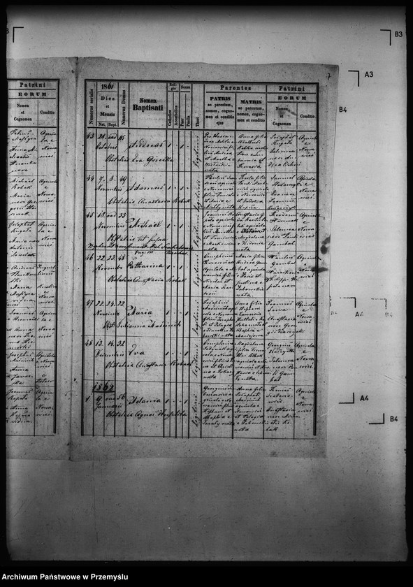 Obraz 12 z jednostki "[Kopie ksiąg metrykalnych parafii Nowa Wieś z filią Łosie (dekanat Muszyna)]"