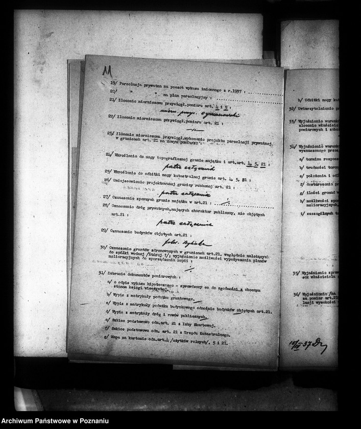 Obraz 15 z jednostki "Przymusowy wykup majątku Gorzyń powiatu międzychodzkiego"