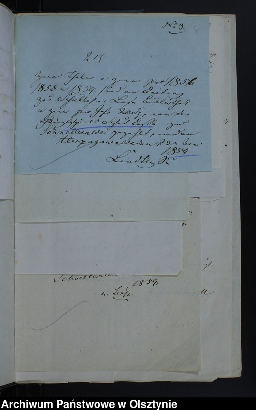 image.from.unit.number "Ausgabe Beläge der Kirchspiels Schulkasse"