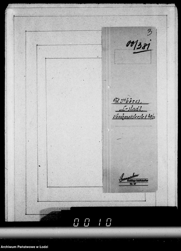 Obraz 6 z jednostki "Konto 00, Komm.381-410 [Rachunki i przekazy pieniężne]"