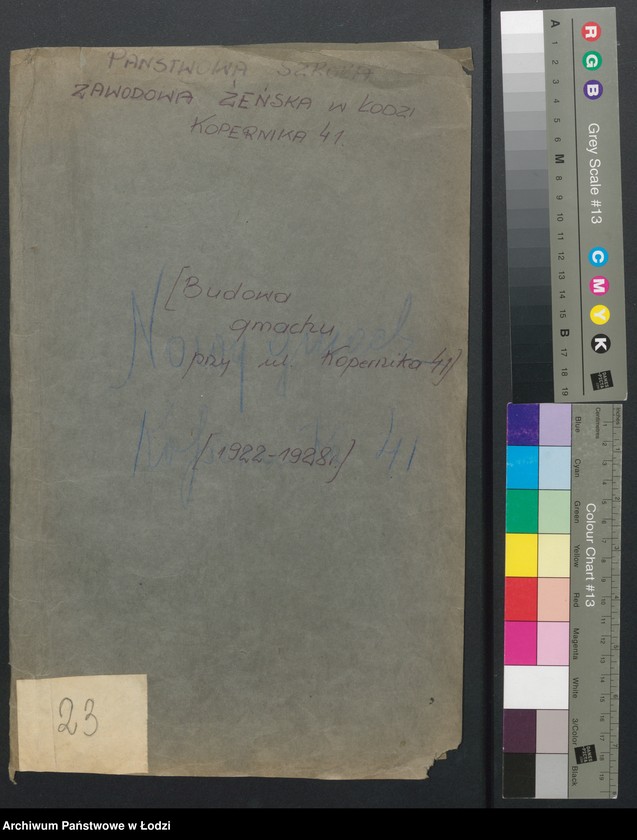 Obraz 2 z jednostki "[Budowa gmachu przy ul. Kopernika 41]"