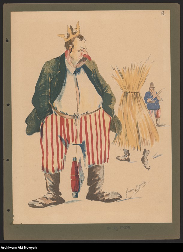 Obraz 4 z kolekcji "Karykatury Józefa Piłsudskiego"