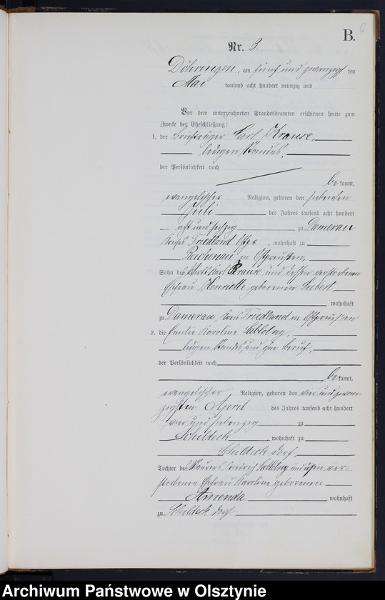 image.from.unit.number "Heiraths-Neben-Register Nr 1 - 16"