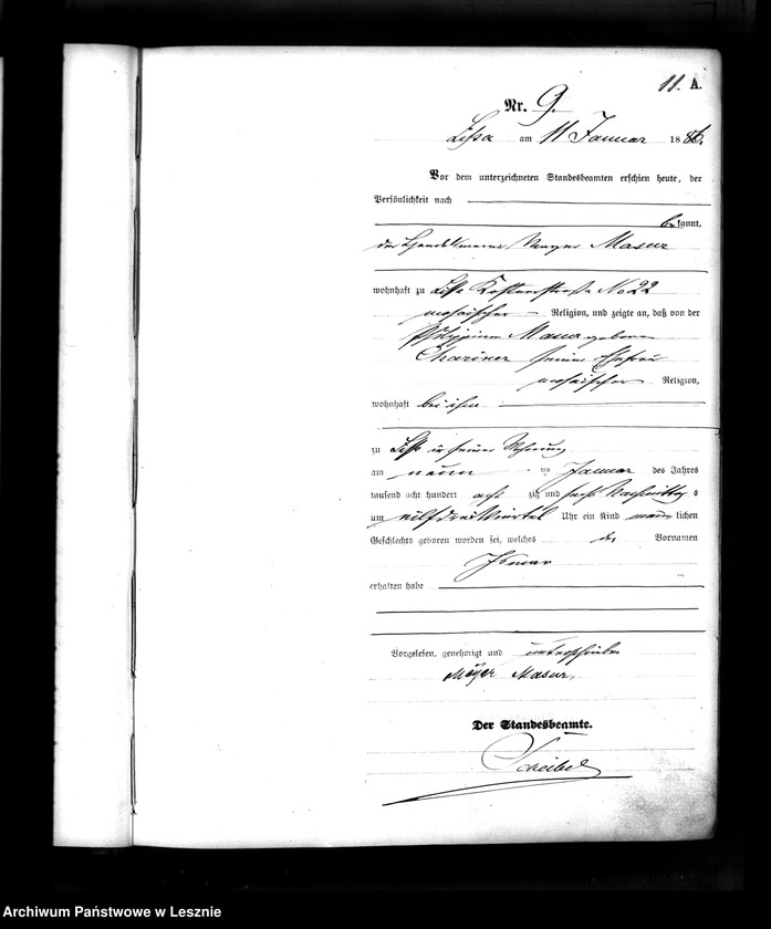 Obraz 12 z jednostki "[Księga urodzeń]"