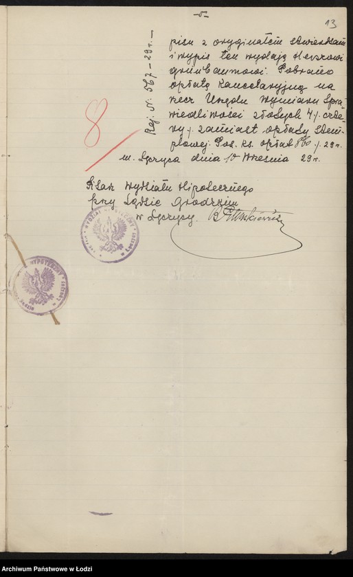 Obraz 15 z jednostki "Hersz Grynbaum – sprzedaż towarów kolonialno-spożywczych i wyrobów tytoniowych"