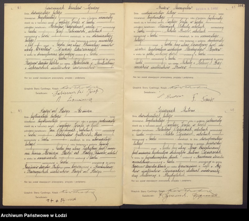 Obraz 14 z jednostki "Akta zgonów"