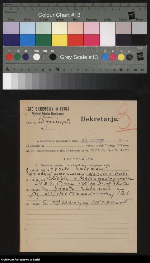 Obraz 5 z jednostki "Josek Zelcman – drobna sprzedaż desek i bali"