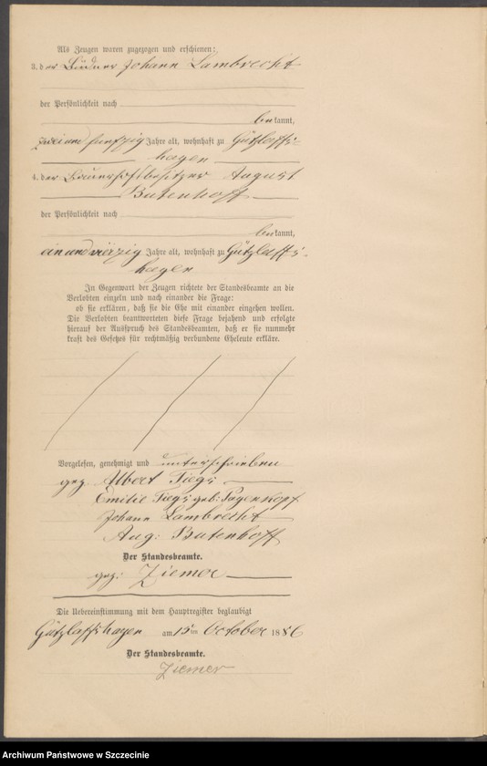 Obraz 15 z jednostki "Heiraths-Register (Neben-Register)"