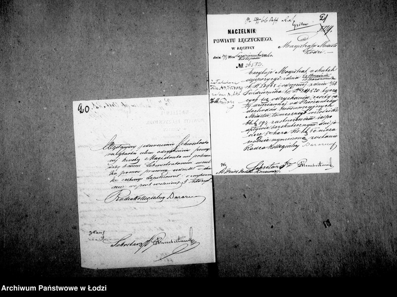 Obraz 19 z jednostki "Akta tyczące się podatku koszernego"