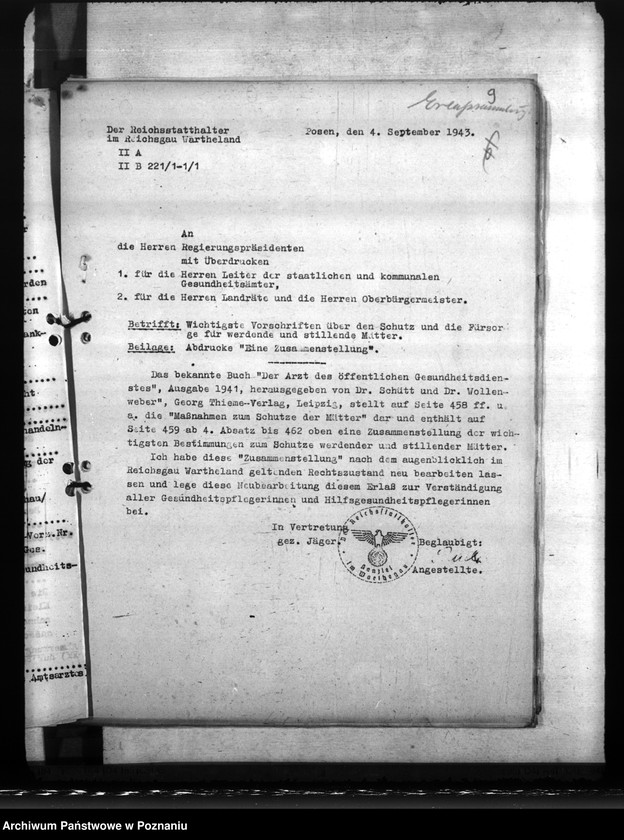 Obraz 13 z jednostki "Säuglings - und Jugendpflege. Bekämpfung der Geschlechtskrankheiten und der Tuberkulose"