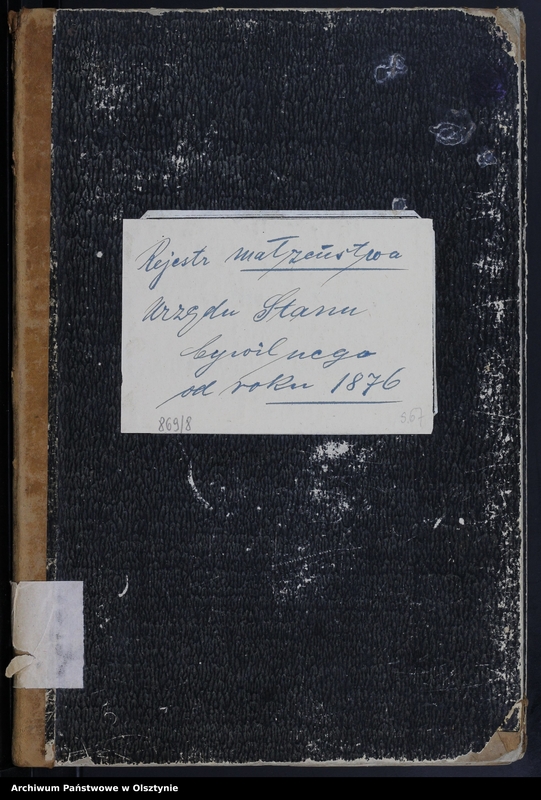 image.from.unit.number "Heiraths-Haupt-Register Nr 1 - 33"