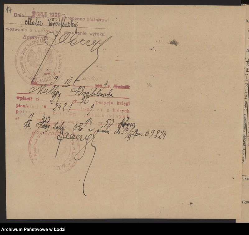 Obraz 19 z jednostki "Małka Wróblewska- fabrykacja i sprzedaż czekolady i cukierków"