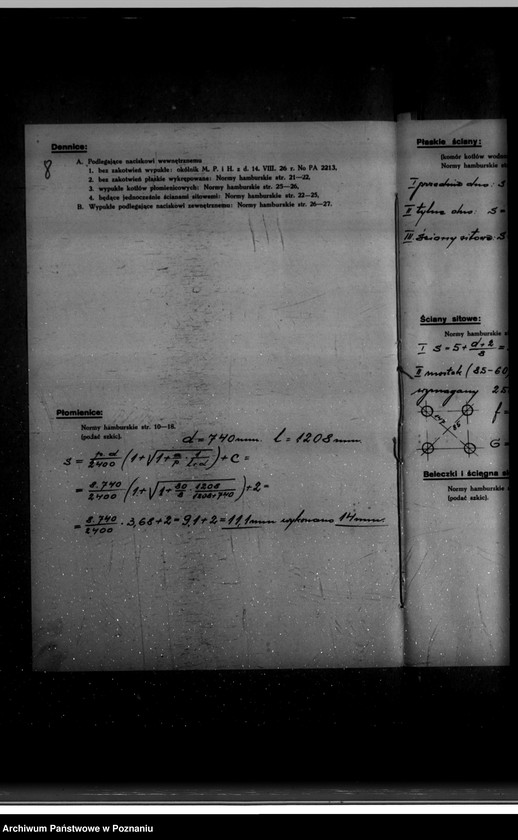 Obraz 13 z jednostki "Tartak J. Machoya w Błonicy powiat wolsztyński nr woj. kotła 2856"