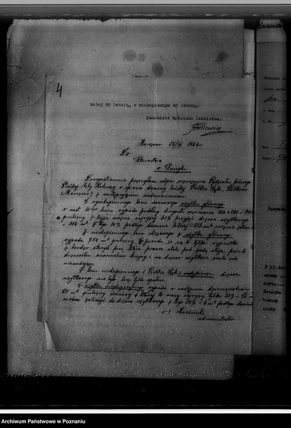 Obraz 8 z jednostki "Majętność leśna Karczewo powiat kościański"