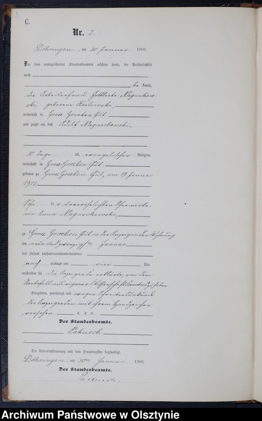 image.from.unit.number "Sterbe-Neben-Register Nr 1 - 21"