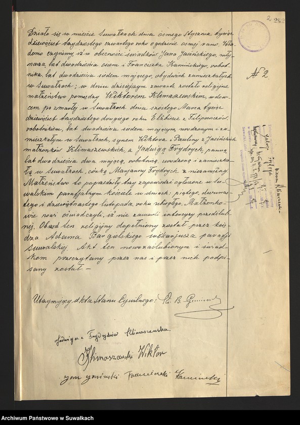 image.from.unit.number "Akty małżeństwa 1934"