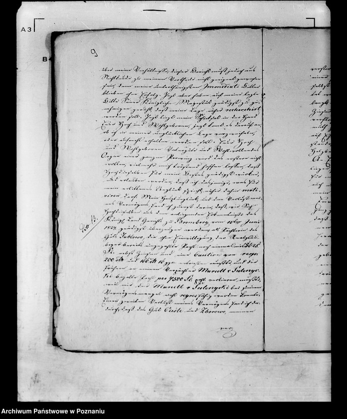 Obraz 13 z jednostki "Das Pensionsgesuch der Witwe Sophie von Zołtowska geborene Kowalska."