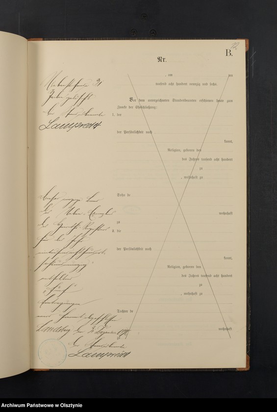 image.from.unit.number "Heiraths-Neben-Register Nr 1 - 5"