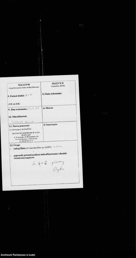 Obraz 2 z jednostki "Rejestr poborczy"