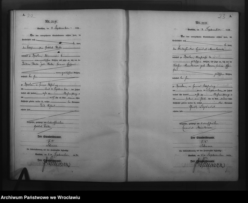 image.from.unit.number "Geburts-Neben-Register Breslau I 1880 Band 9"